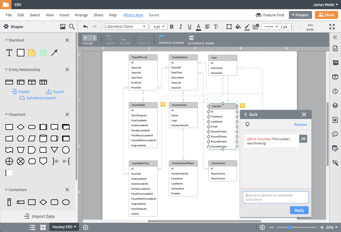 Er Diagram (Erd) Tool | Lucidchart