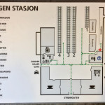 File:bergen Railway Station, Norway, Floor Map, Braille