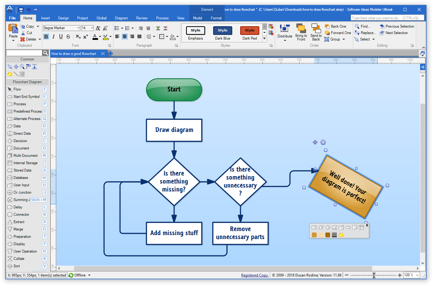 Free Diagram Software - Software Ideas Modeler