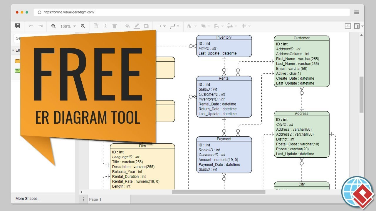 Free Er Diagram Tool Windows