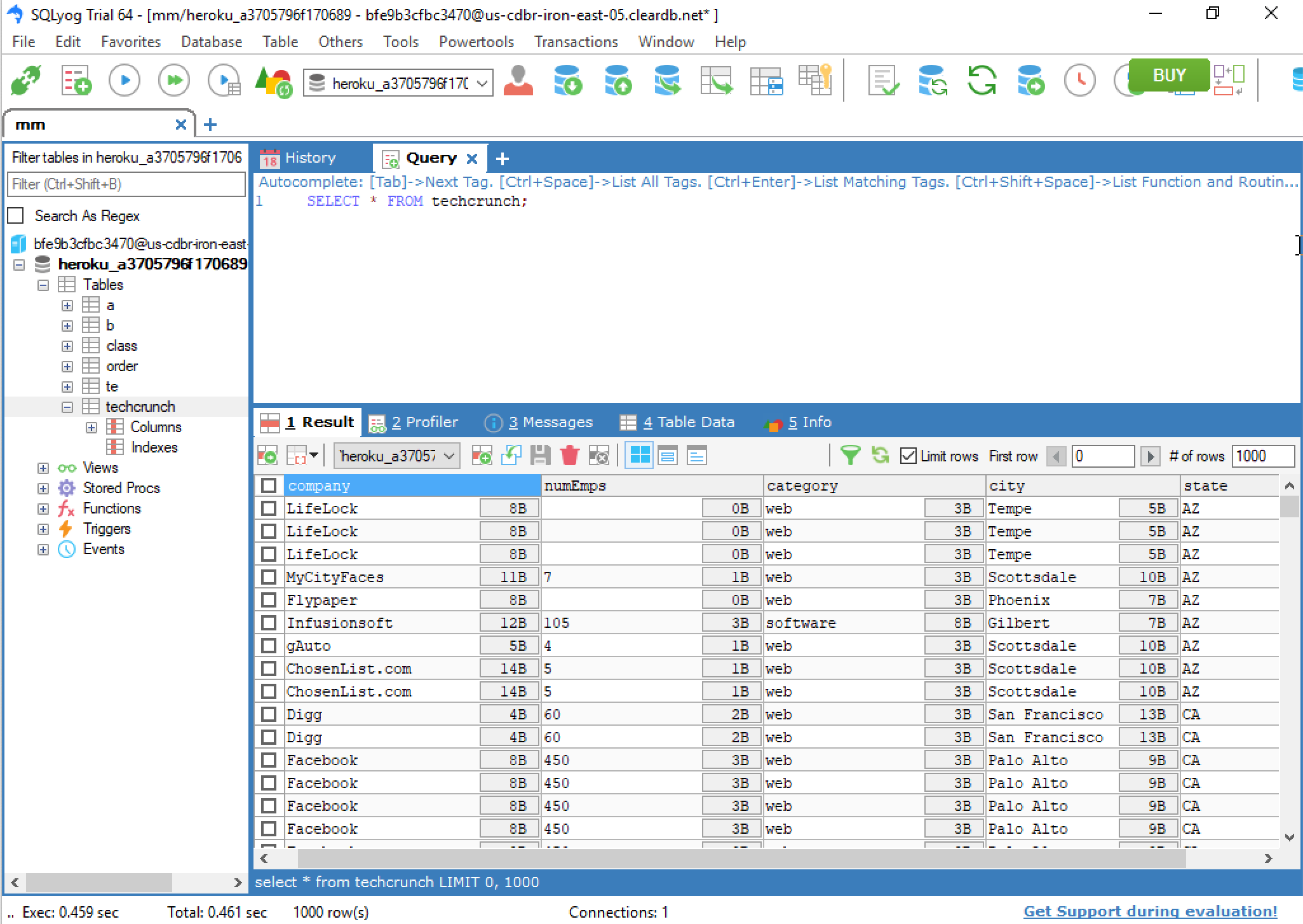 Heidisql Vs Sqlyog Vs Tableplus - A Quick Review | Tableplus