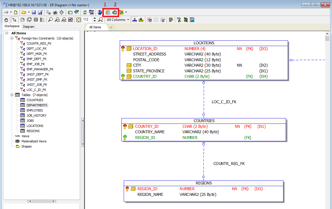 How To Create Er Diagram For Existing Database With Toad For