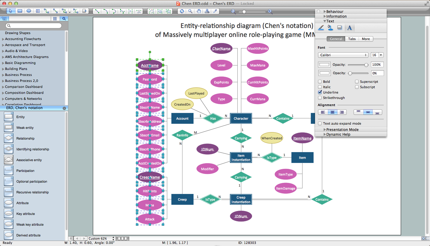 How To Draw Er Diagrams | Professional Erd Drawing