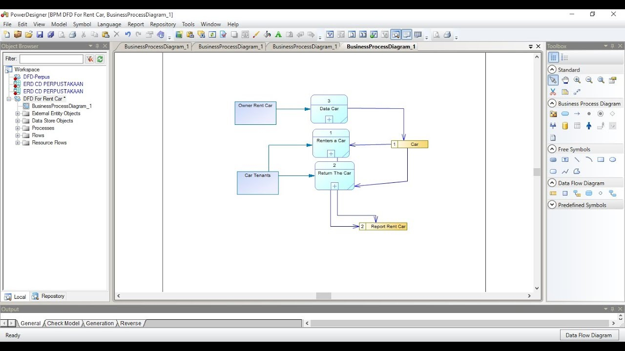 How To Make Erd In Power Designer - Youtube