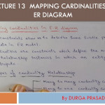 Mapping Cardinalities In Er Diagram / Mapping Cardinalities In Dbms