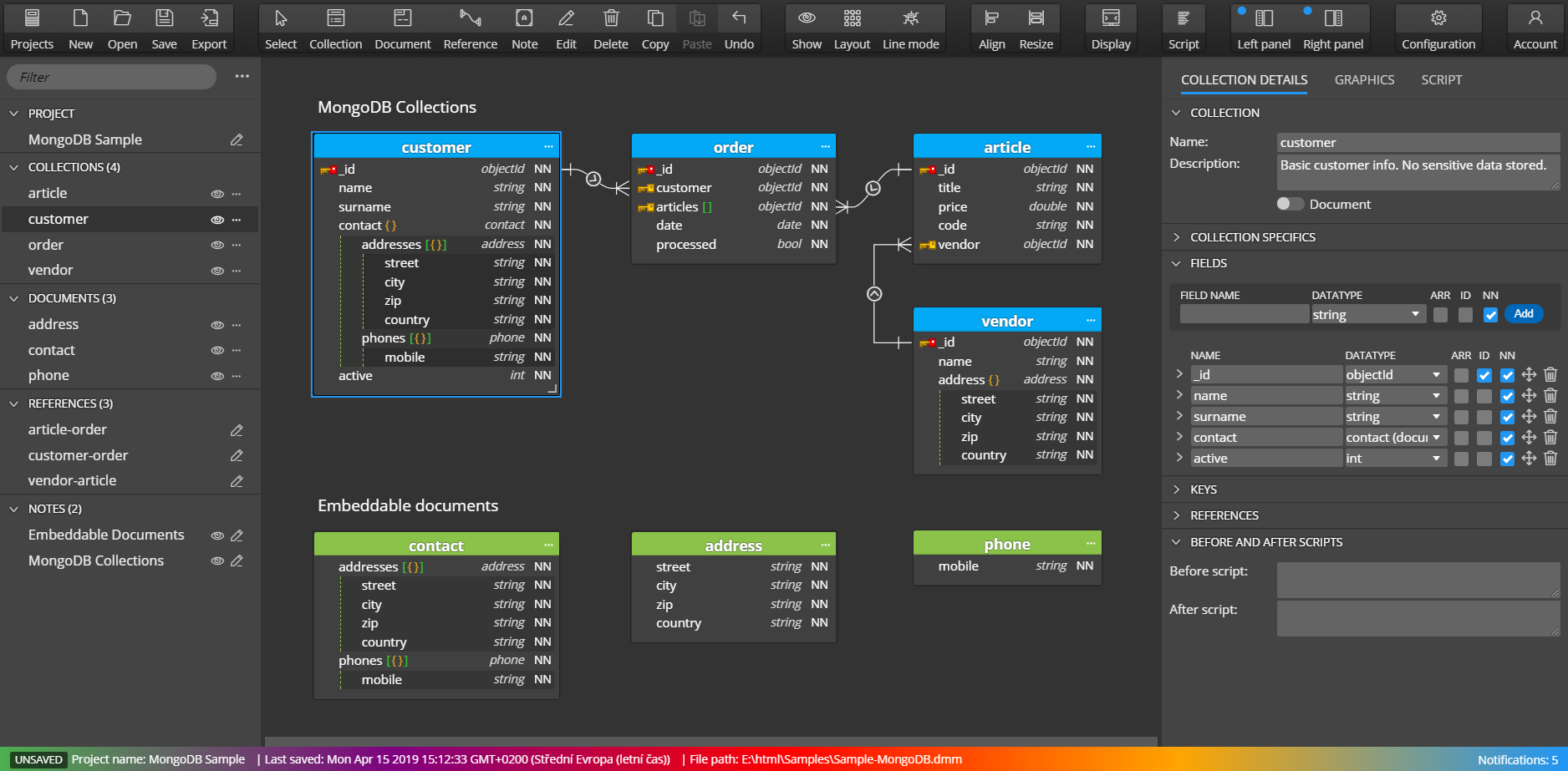 Moon Modeler - Draw Er Diagrams For Your Data Models