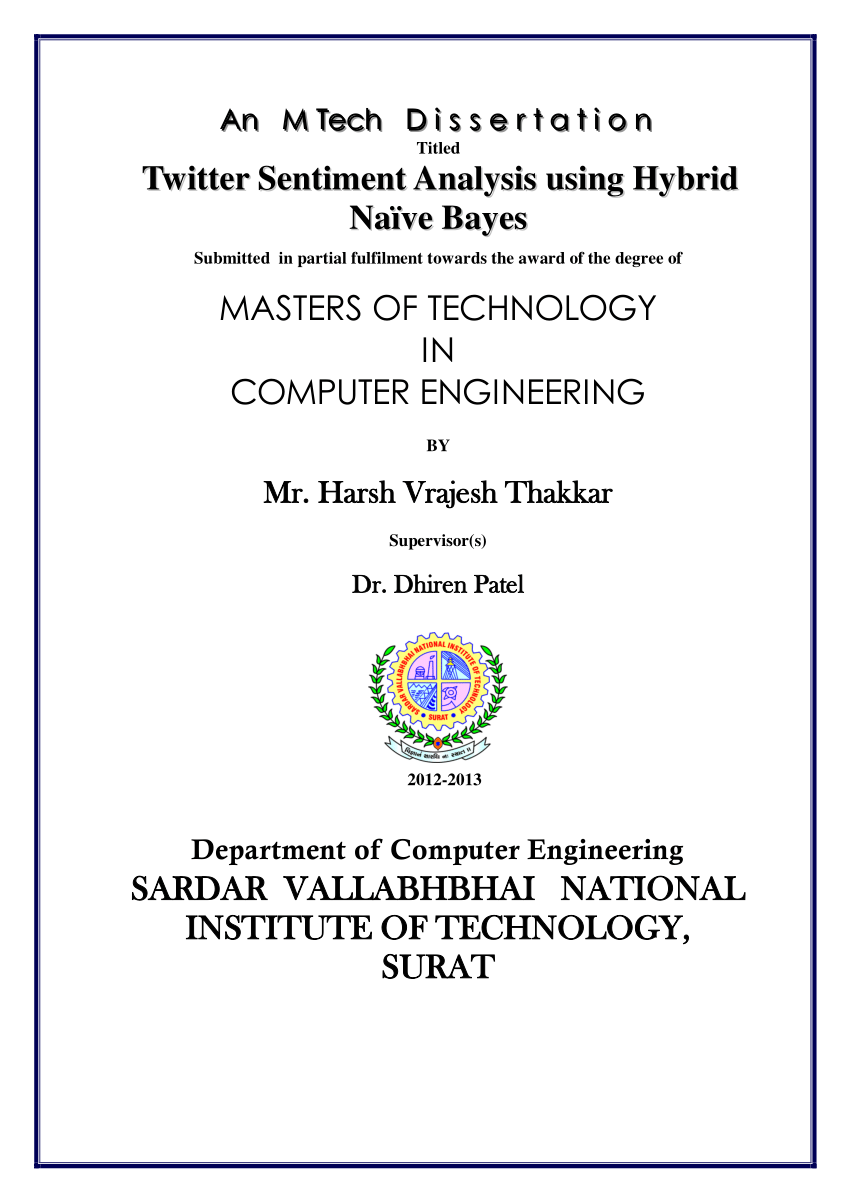 Pdf) Twitter Sentiment Analysis Using Hybrid Naïve Bayes