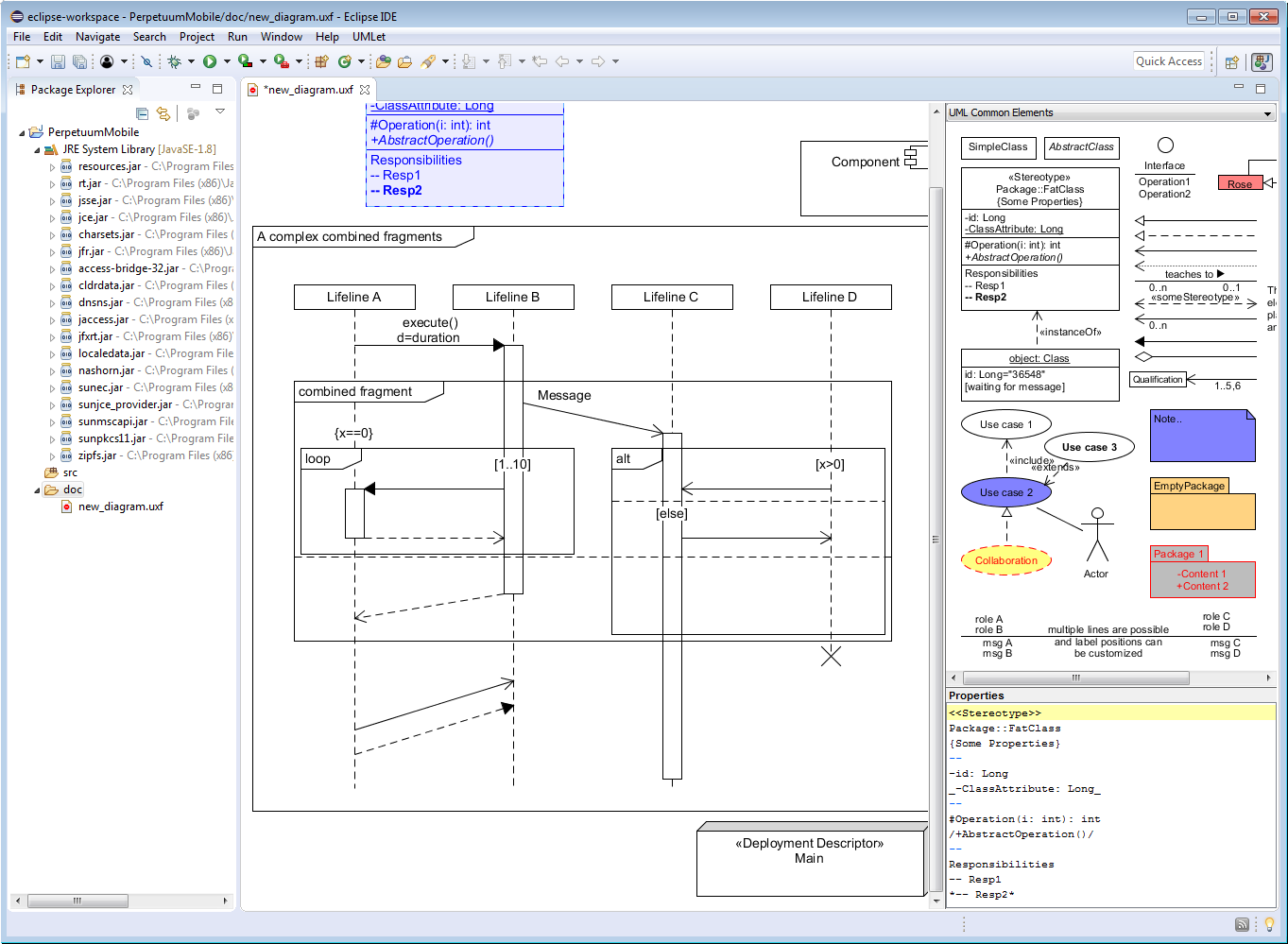 Umlet - Free Uml Tools For Fast Uml Diagrams