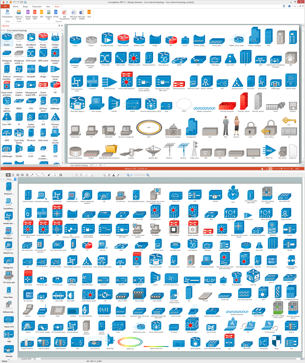 21 Auto Visio Network Diagram Stencils References