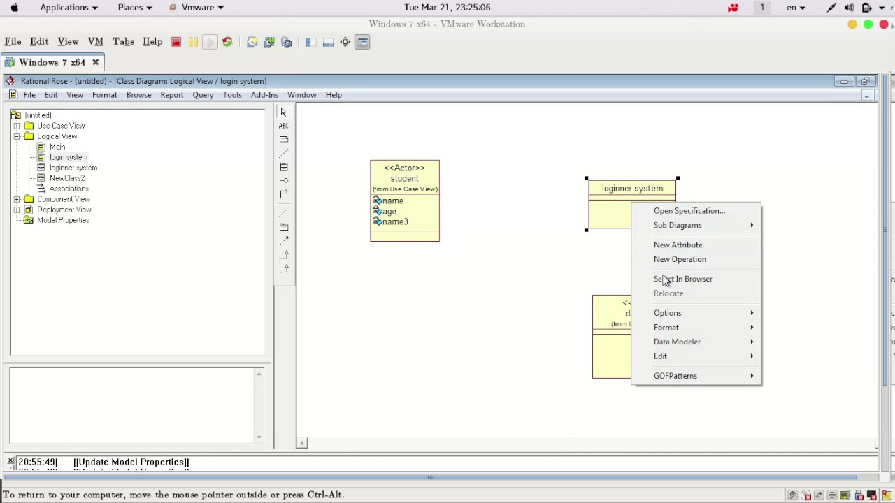 7 Create Class Diagram In Rational Rose