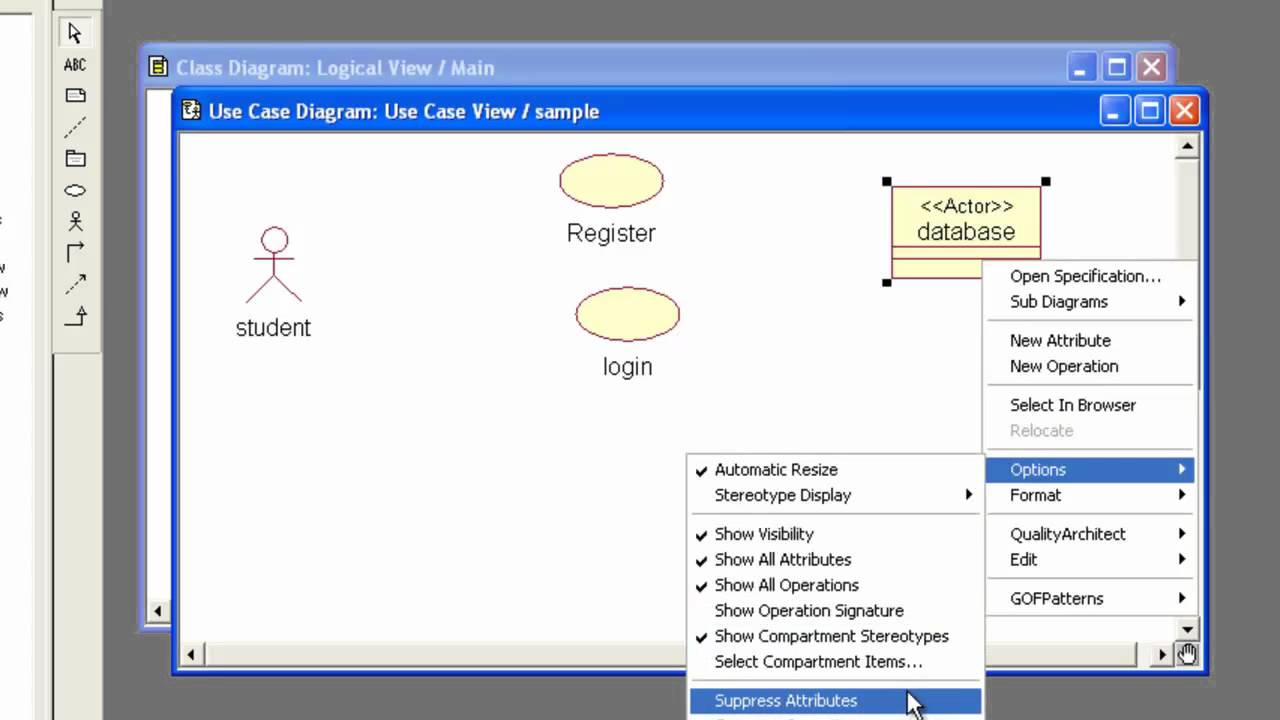 Create A Use Case Diagram With Rational Rose