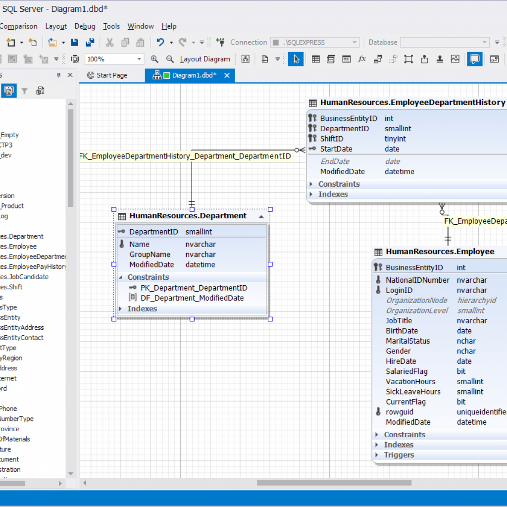 Database Diagram Erd Tool For Sql Server - Gambaran