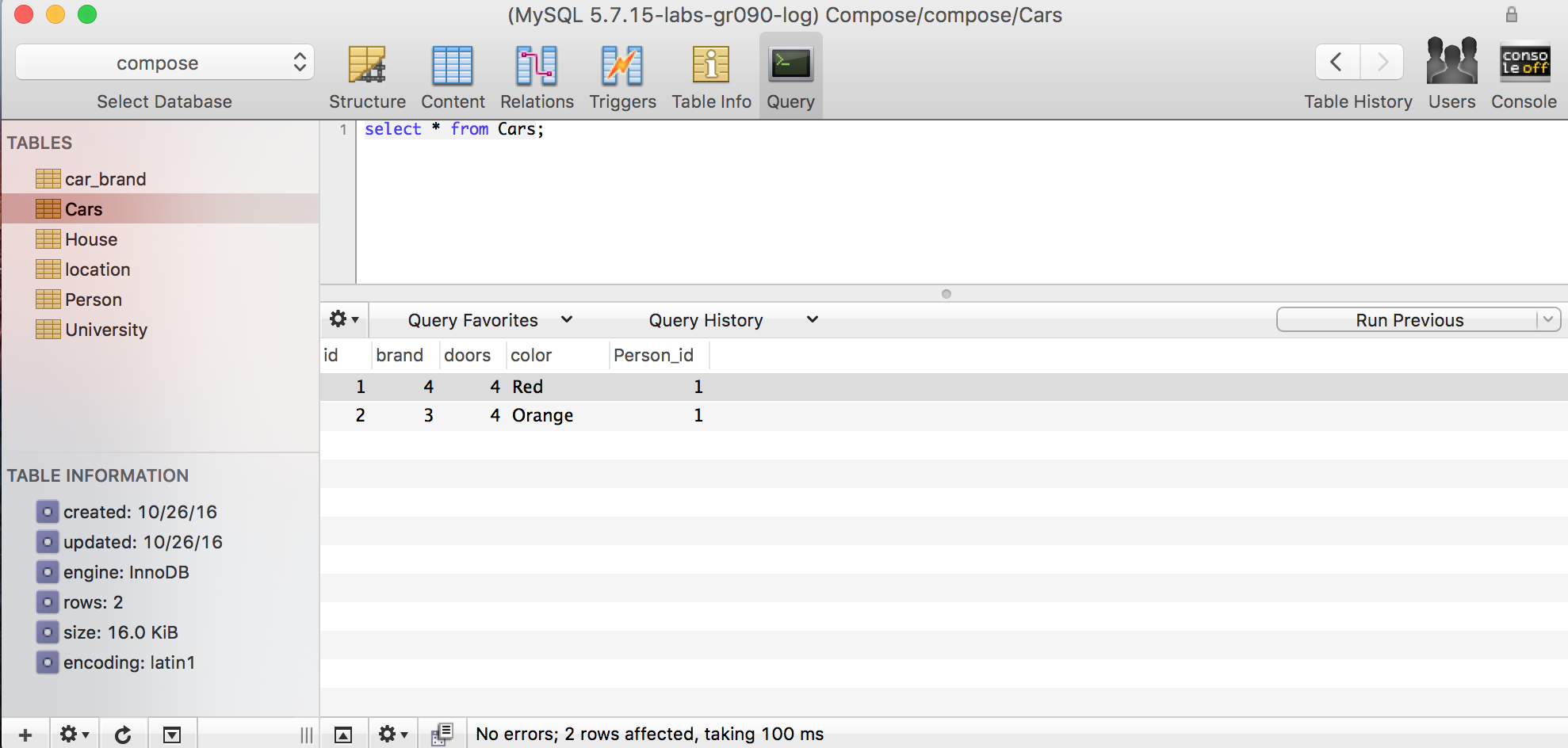 Database Management Tools And Compose For Mysql - Compose