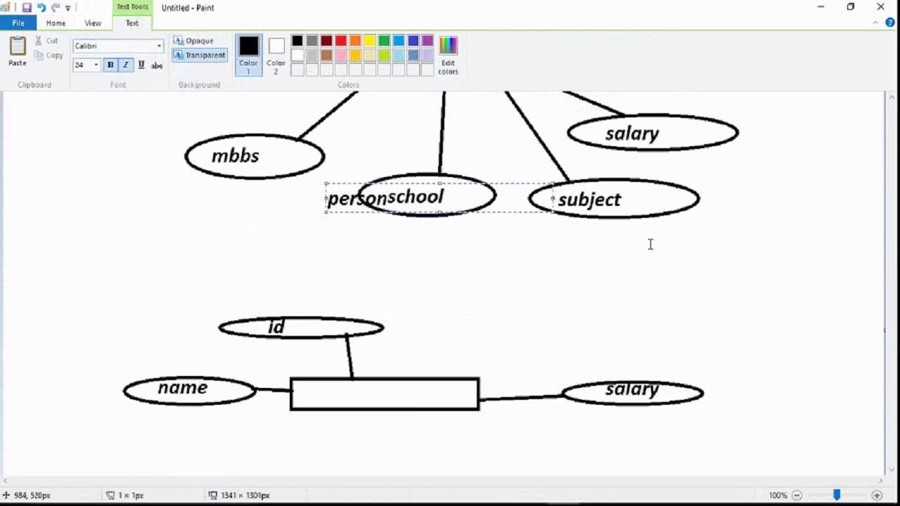 Database Sinhala Tutorial Part 08 - Er Diagram Vi