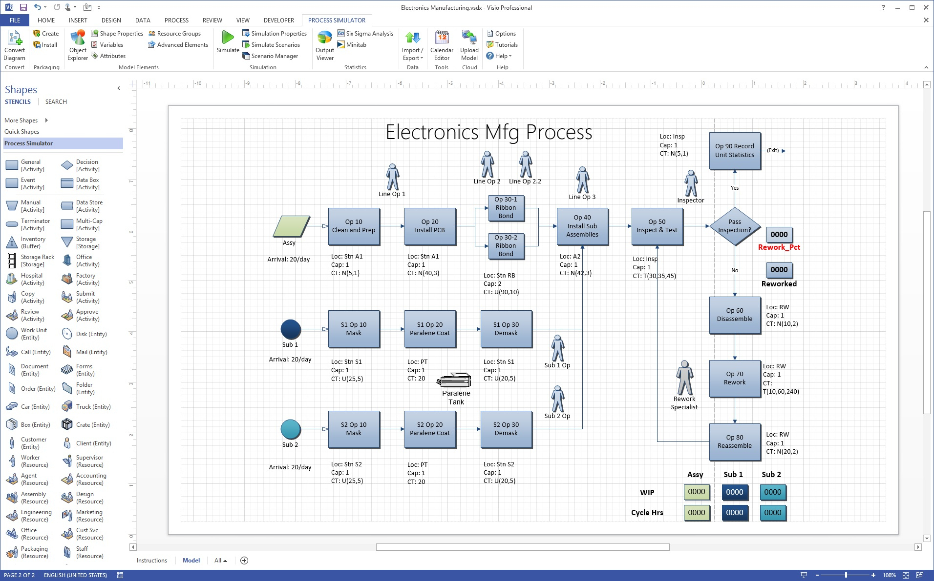 Создание блок схем в microsoft office visio