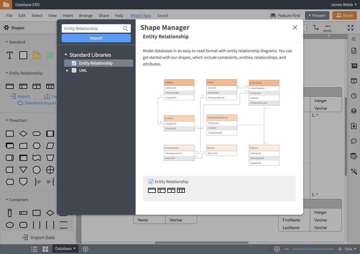 Er Diagram (Erd) Tool | Lucidchart