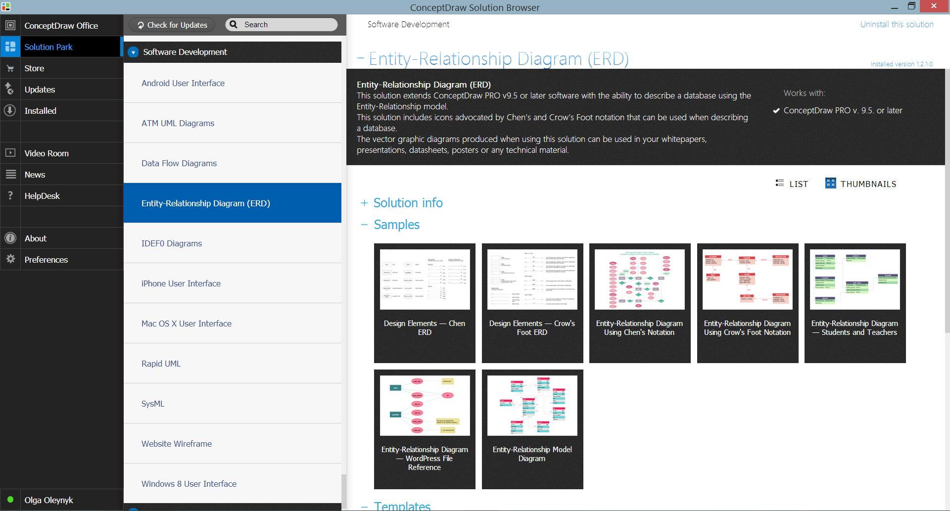 Er Diagram Software - Conceptdraw For Mac &amp;amp; Pc | Draw Entity