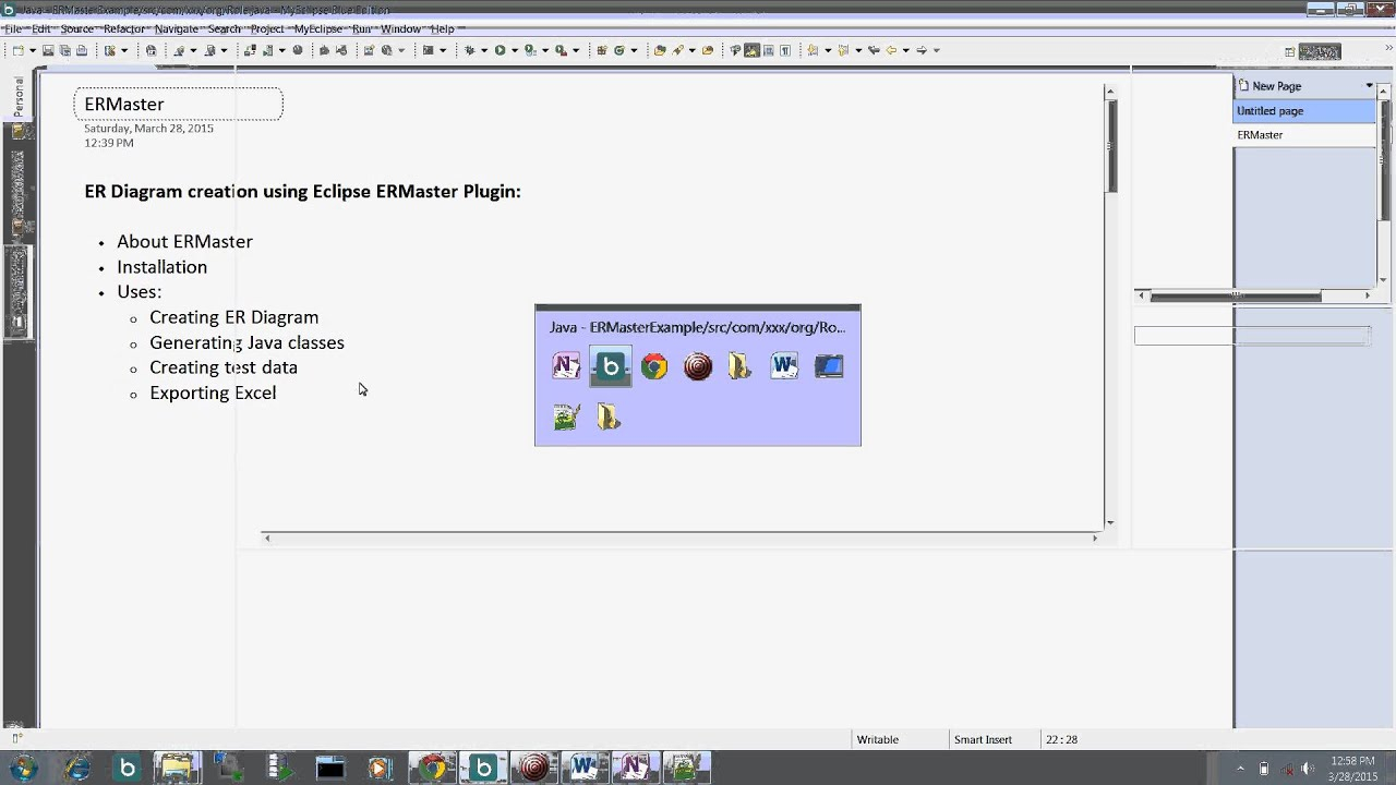 How To Generate Er Diagram In Eclipse