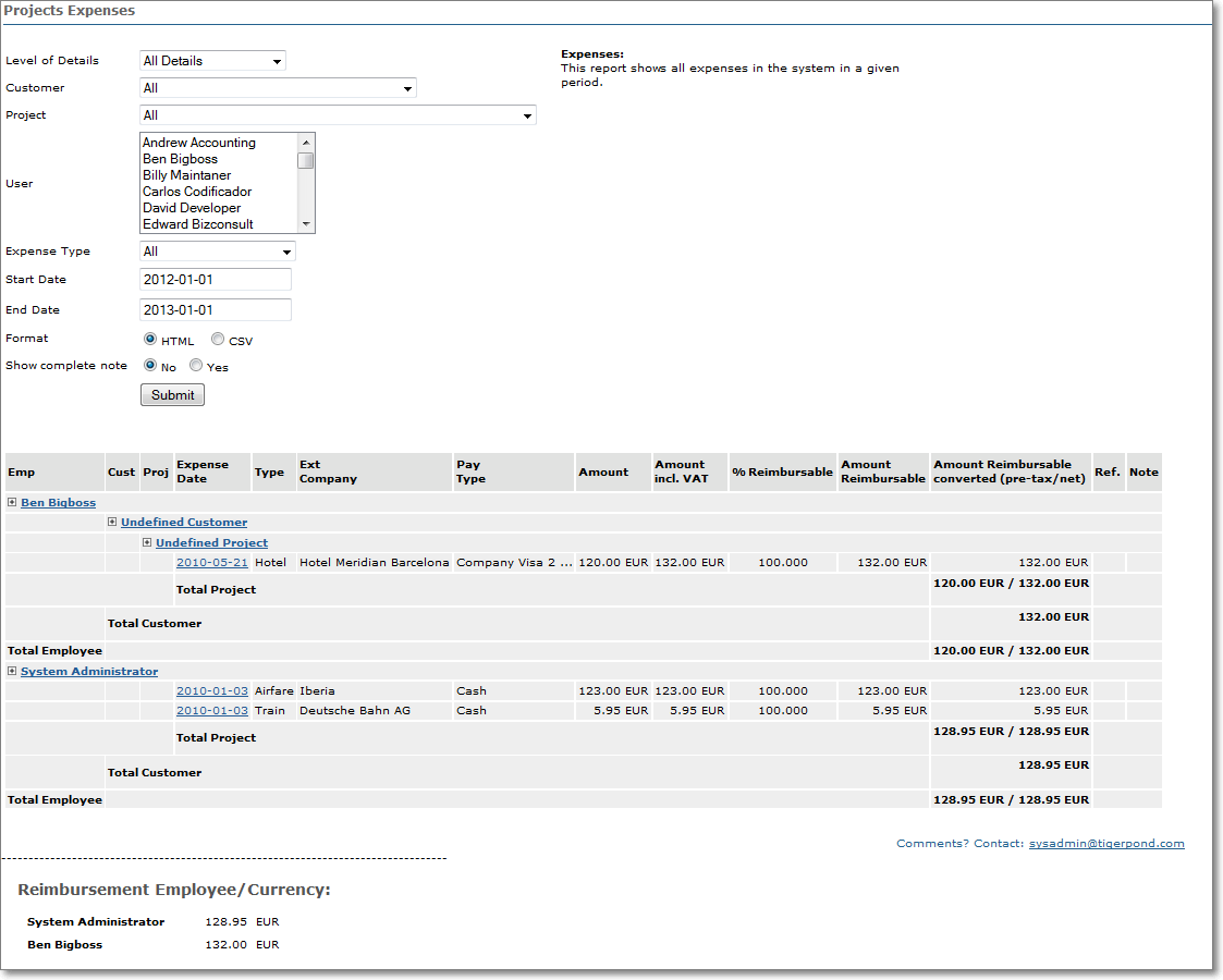 Expense Management