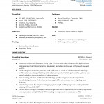 Front End Developer Resume Sample & Template (Word, Pdf