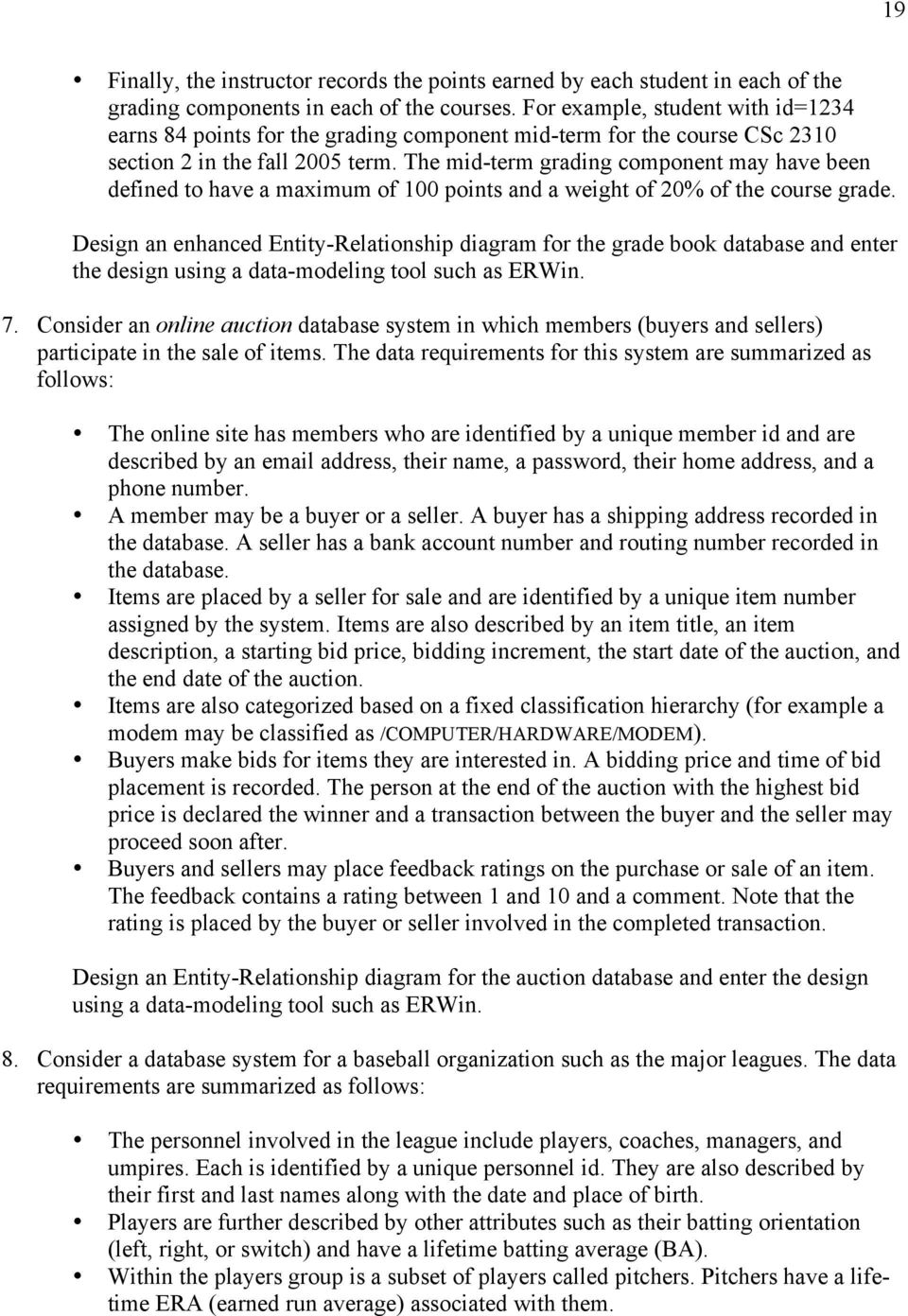 Fundamentals Of Database Systems. Laboratory Manual 1