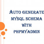 Generate Mysql Schema With Phpmyadmin