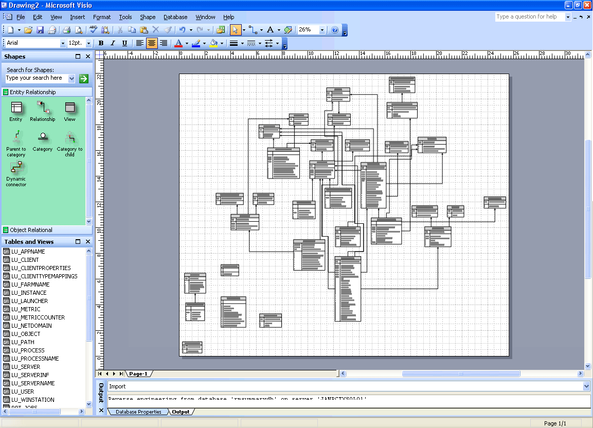 Microsoft Visio Er Diagram Template – Putusa