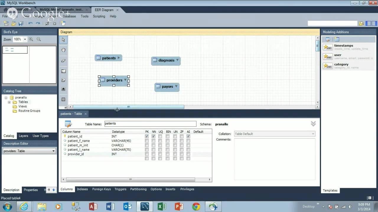 mysql workbench generate er diagram