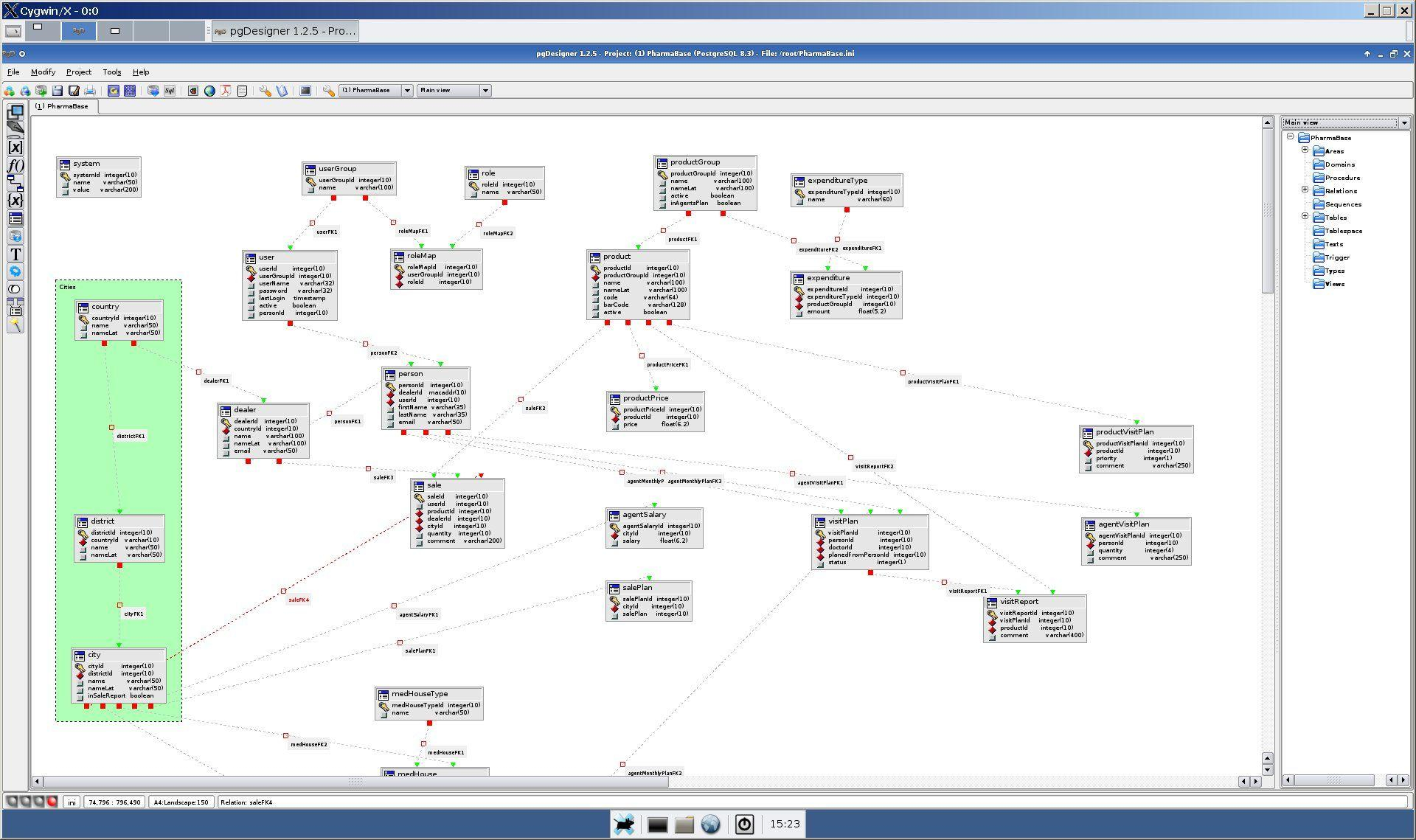 postgresql round