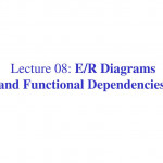 Ppt   Lecture 08: E/r Diagrams And Functional Dependencies