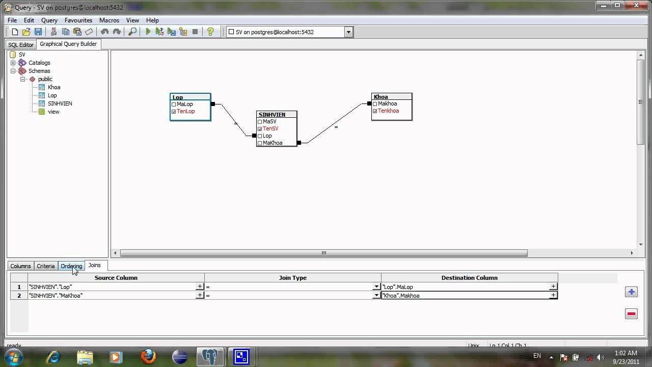 pgadmin 4 er diagram