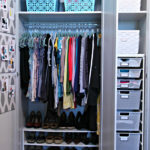 20 DIY Clothes Organization Ideas