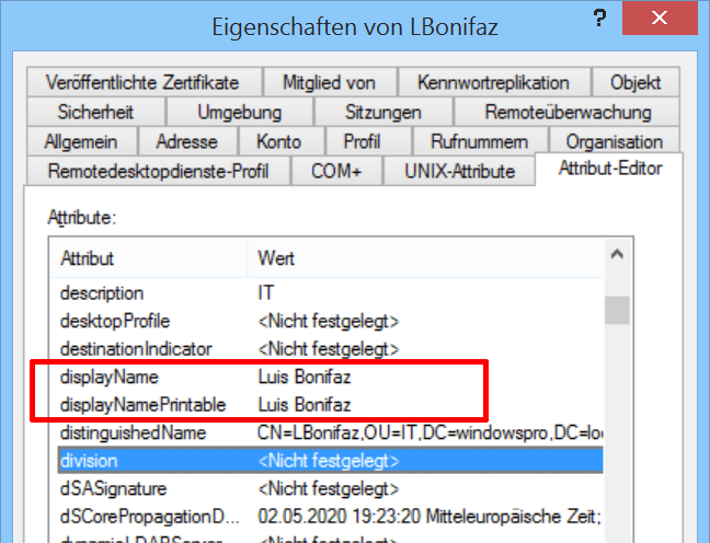 Attribute single Und Multi valued Im Active Directory 