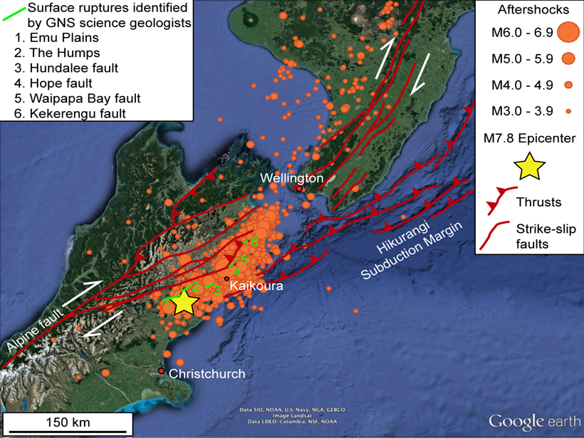 Complex Earthquake Raises Complex Questions Eos