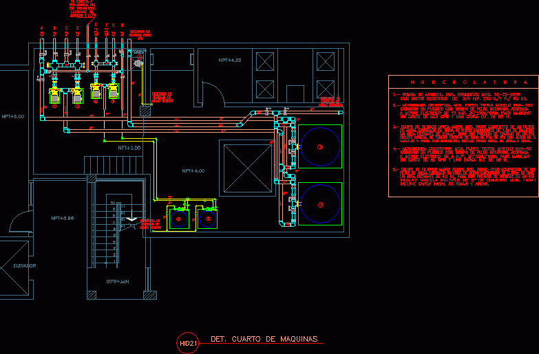 Cuarto De Bombas En AutoCAD Descargar CAD 191 15 KB 