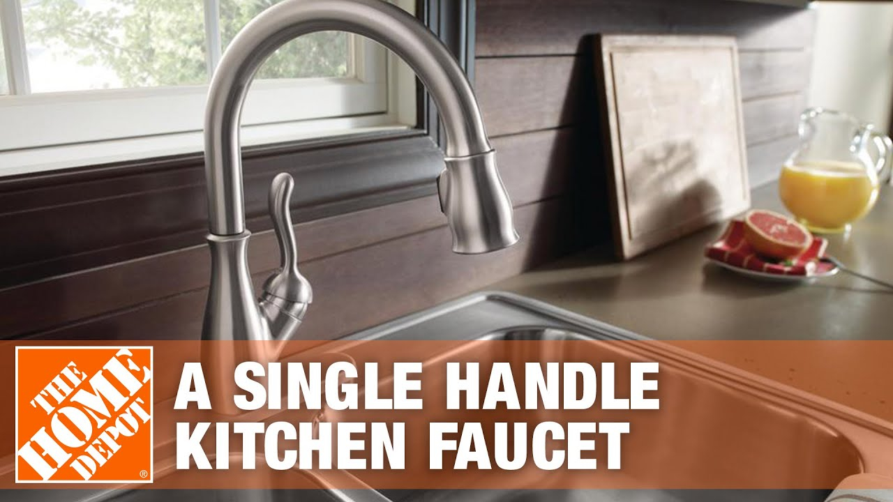 Delta Faucets How To Install A Single Handle Kitchen 