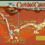 Depth Map Of Carlsbad Caverns National Park