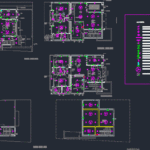 Electrical Layout Of A House DWG Block For AutoCAD