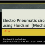 Electro Pneumatic Circuit 1 Mechatronics Using Fluidsim