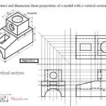 Engineering Drawing Tutorials Orthographic And Sectional