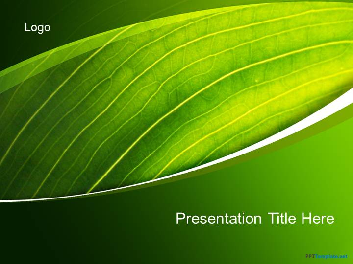 Free Green Nature PPT Template