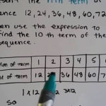 Grade 6 Math 10 7 Patterns And Sequences YouTube