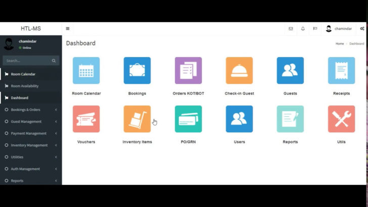 ER Diagram Of Online Hotel Management System