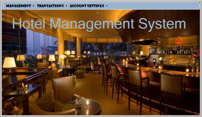 Hotel Management System Project Using Visual Basic