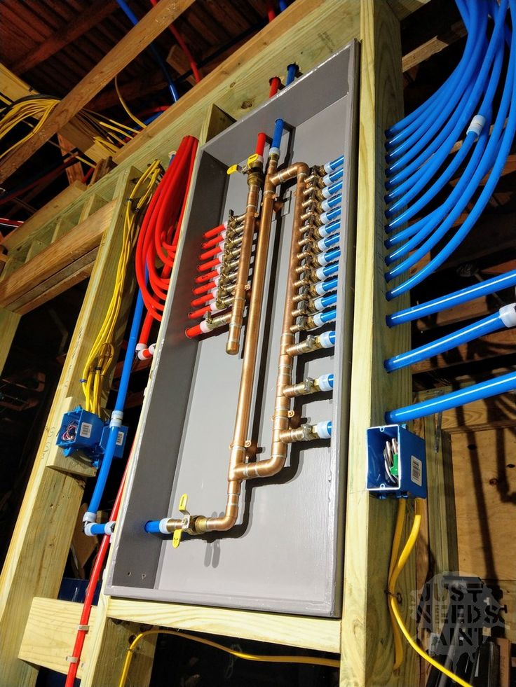 How To Design A PEX Water Manifold Just Needs Paint 