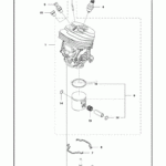 Husqvarna 465 RANCHER II Parts Diagram For CYLINDER PISTON