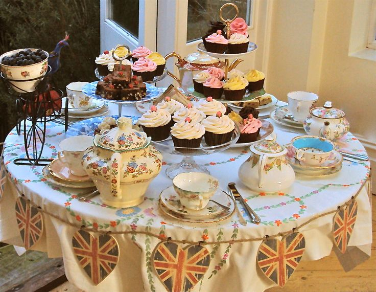 Image Detail For Proud To Be British Tea Party Table 