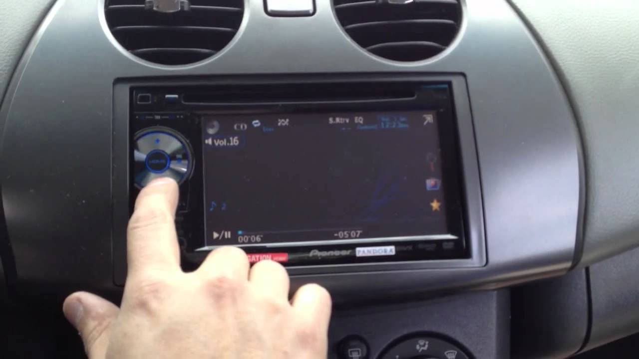 Mitsubishi Eclipse With Pioneer AVH P1400DVD YouTube