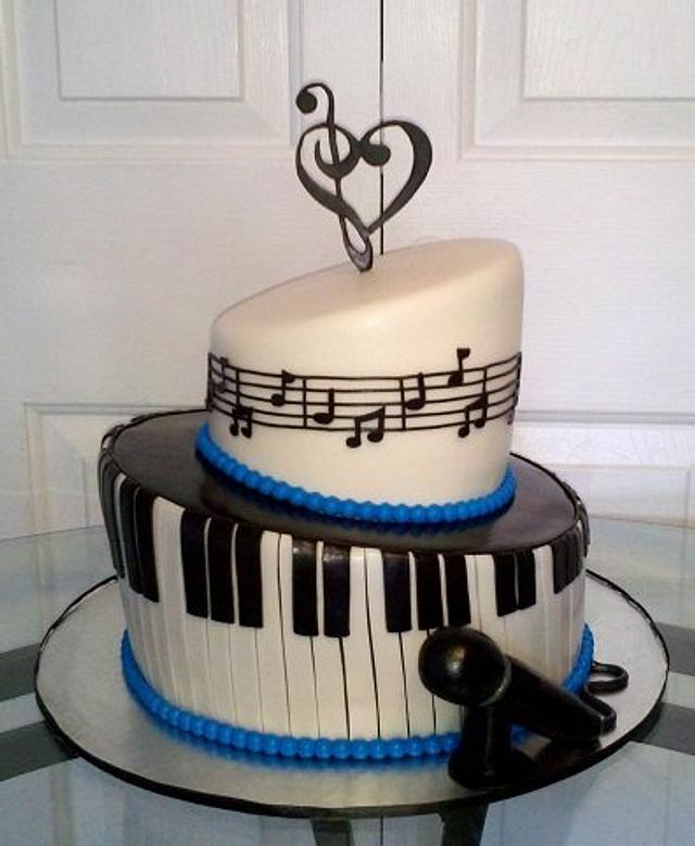 Music Cake Cake By Kimberly Cerimele CakesDecor