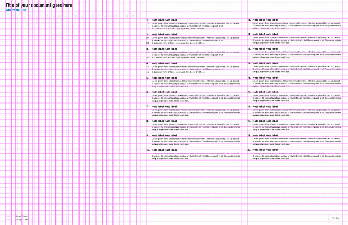 OmniGraffle UX Template Konigi